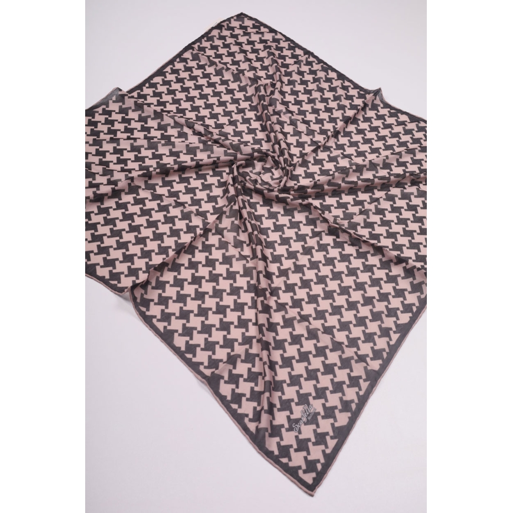 Scarfella Soft El Dikişli Eşarp Desen-270