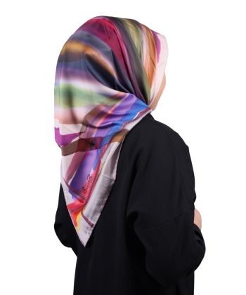 Scarfella Desenli Sport Tivil Eşarp - Desen-03