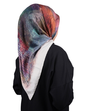 Scarfella Desenli Sport Tivil Eşarp - Desen-05