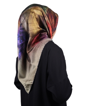 Scarfella Luxer Desenli Rayon Eşarp - Desen-05
