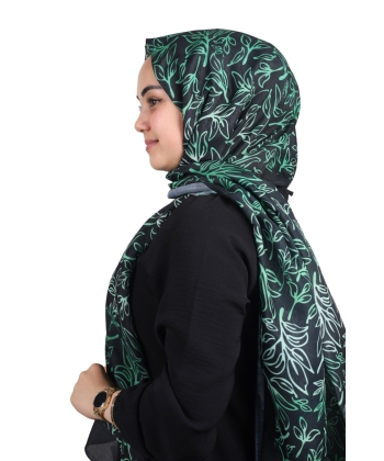 Scarfella Desenli Naturel Şal - Desen-03