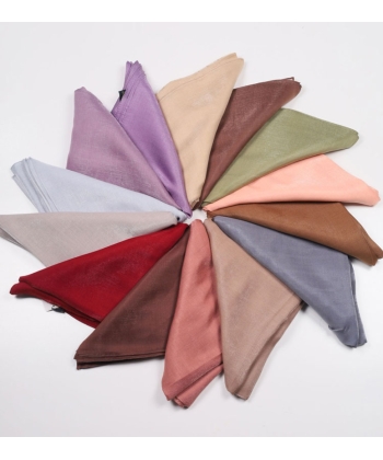 Scarfella Düz Renk Kehribar Eşarp - Desen-01