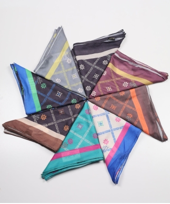 Scarfella Naturel Soft İtalyan Dikiş Eşarp - Desen-11