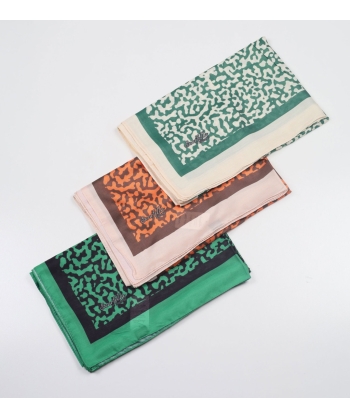 Scarfella Desenli Naturel Şal - Desen-17