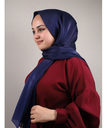 Scarfella Düz Renk Meyra Abiye Şal - Desen-01