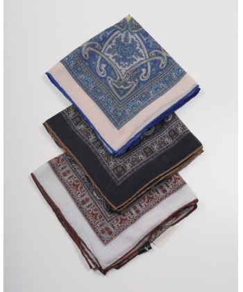 Scarfella Soft El Dikişli Eşarp Desen-196