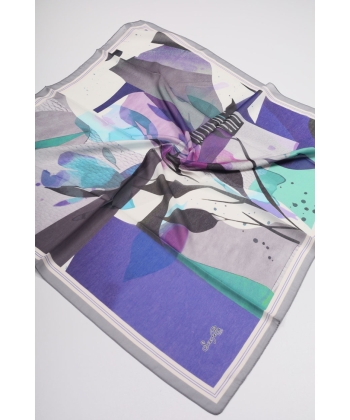 Scarfella Dijital Soft Eşarp - Desen-23