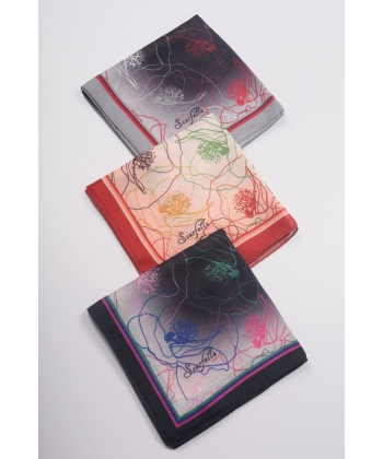 Scarfella Dijital Soft Eşarp - Desen-34