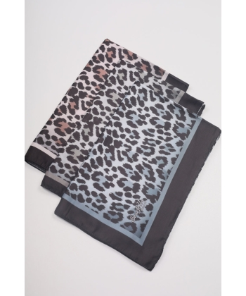 Scarfella Desenli Naturel Şal - Desen-33