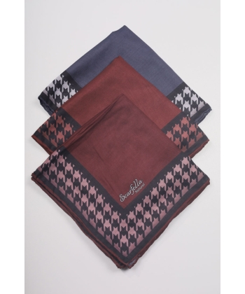 Scarfella Soft El Dikişli Eşarp Desen-234