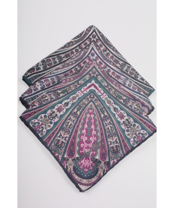 Scarfella Soft El Dikişli Eşarp Desen-240