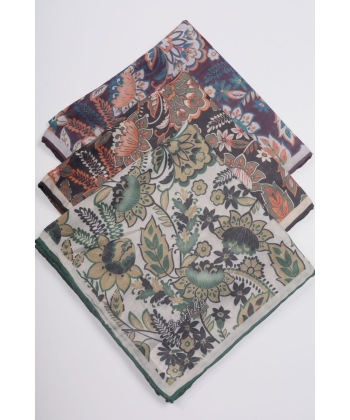 Scarfella Soft El Dikişli Eşarp Desen-247