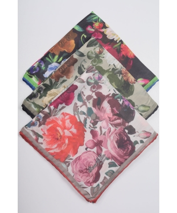 Scarfella Soft El Dikişli Eşarp Desen-249