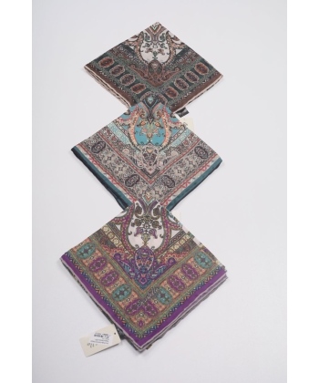 Scarfella Soft El Dikişli Eşarp Desen-253