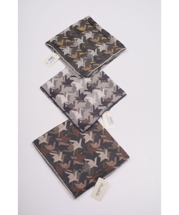 Scarfella Soft El Dikişli Eşarp Desen-255