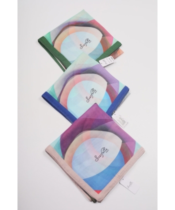 Scarfella Dijital Soft Eşarp - Desen-47