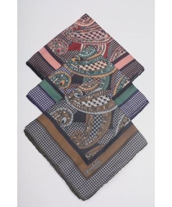 Scarfella Soft El Dikişli Eşarp Desen-262