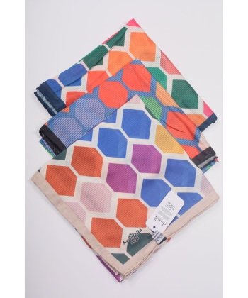 Scarfella Soft El Dikişli Eşarp Desen-275