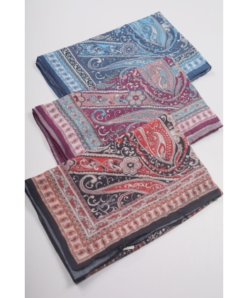 Scarfella Desenli Premium Şal - Desen-01