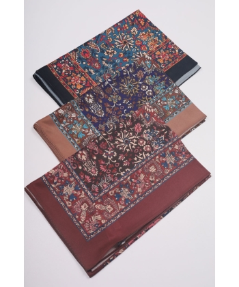 Scarfella Desenli Star Şal - Desen-01