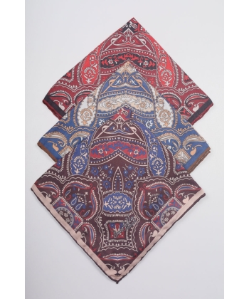 Scarfella Soft El Dikişli Eşarp Desen-286