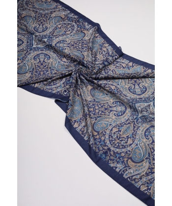 Scarfella Desenli Naturel Şal - Desen-48