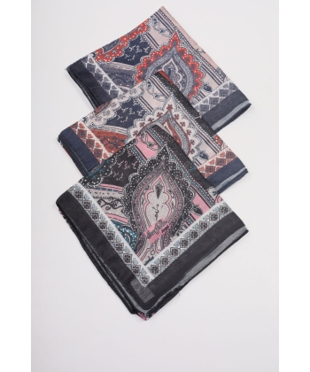 Scarfella Desenli Soft Angel Eşarp - Desen-01