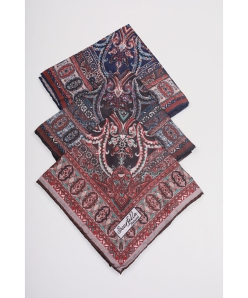 Scarfella Soft El Dikişli Eşarp Desen-295