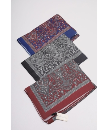 Scarfella Desenli Naturel Şal - Desen-57