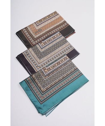 Scarfella Desenli Diamond Şal - Desen-03