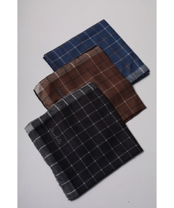 Scarfella Soft El Dikişli Eşarp Desen-301