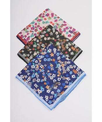 Scarfella Soft El Dikişli Eşarp Desen-304