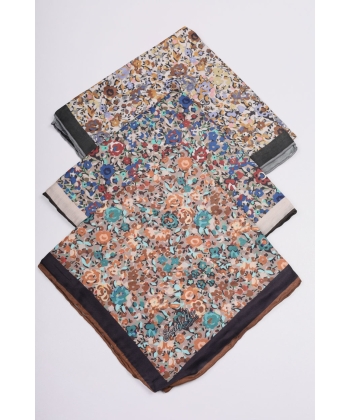 Scarfella Soft El Dikişli Eşarp Desen-305