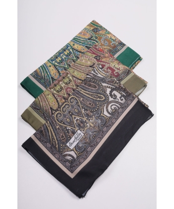 Scarfella Desenli Naturel Şal - Desen-71